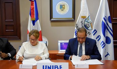 UNIBE firma acuerdo de colaboración con ONAMET