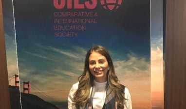 Lic. Rosa Hilda Cueto presenta su proyecto de Fondo FICU en Conferencia CIES 2019