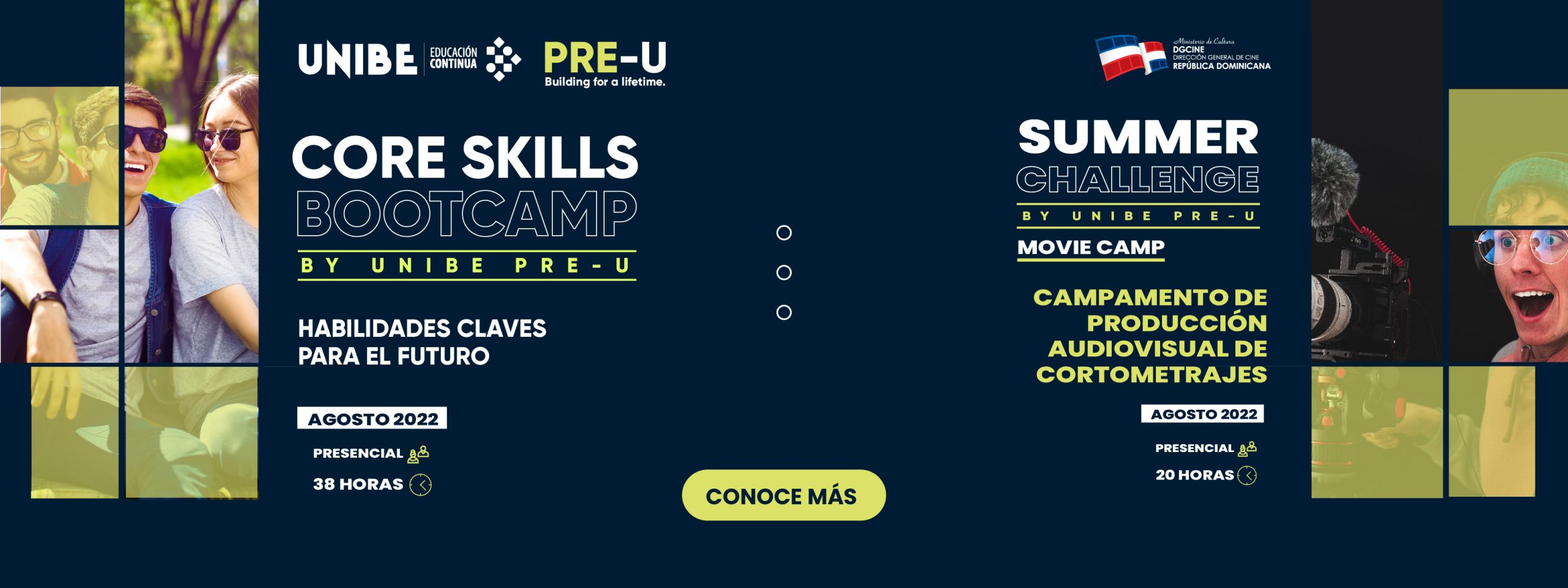 PRE U – Core Skills y Summer Challenge